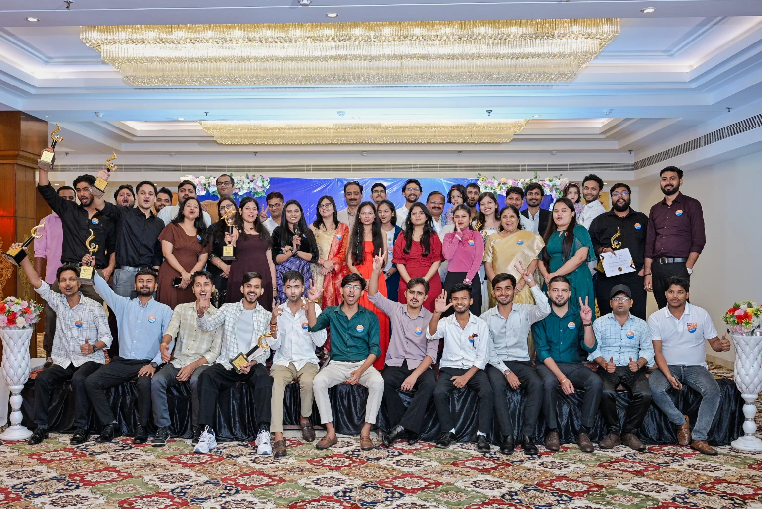 The IPH Technologies team together at a company event