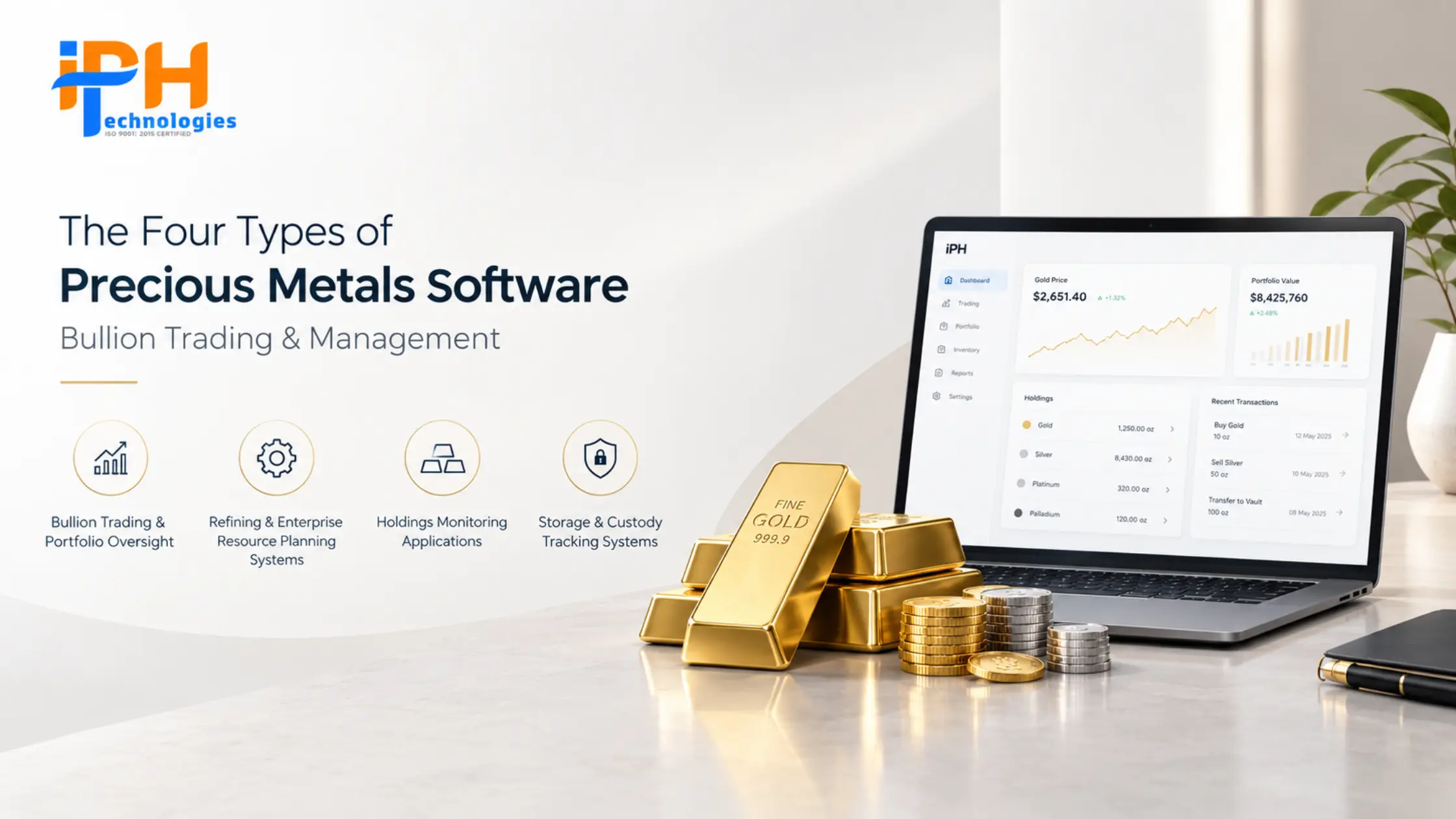 The Four Types of Precious Metals Software