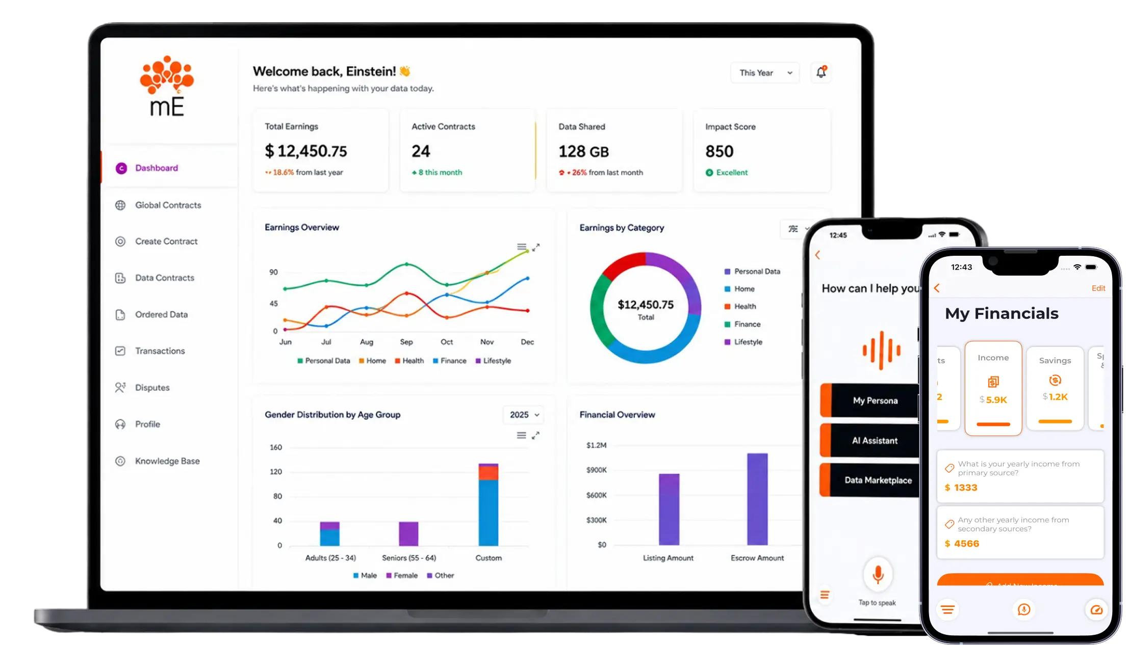 mEinstein Dashboard