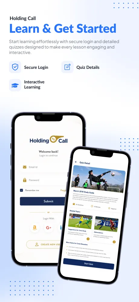 Holding Call progress tracking screen