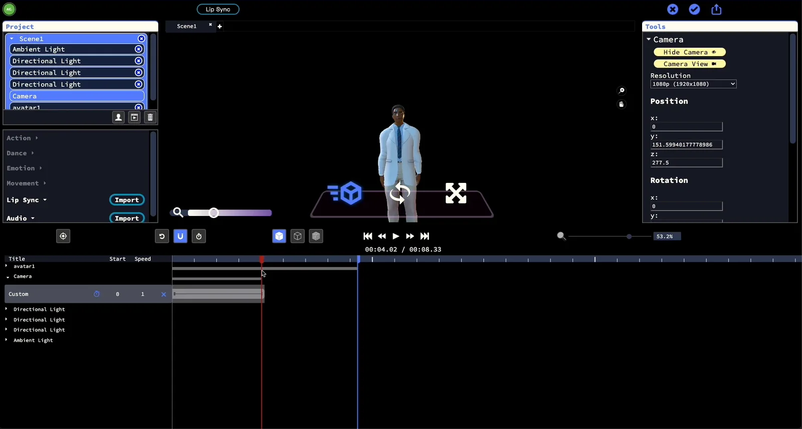 UNOMi 3D Animation 06