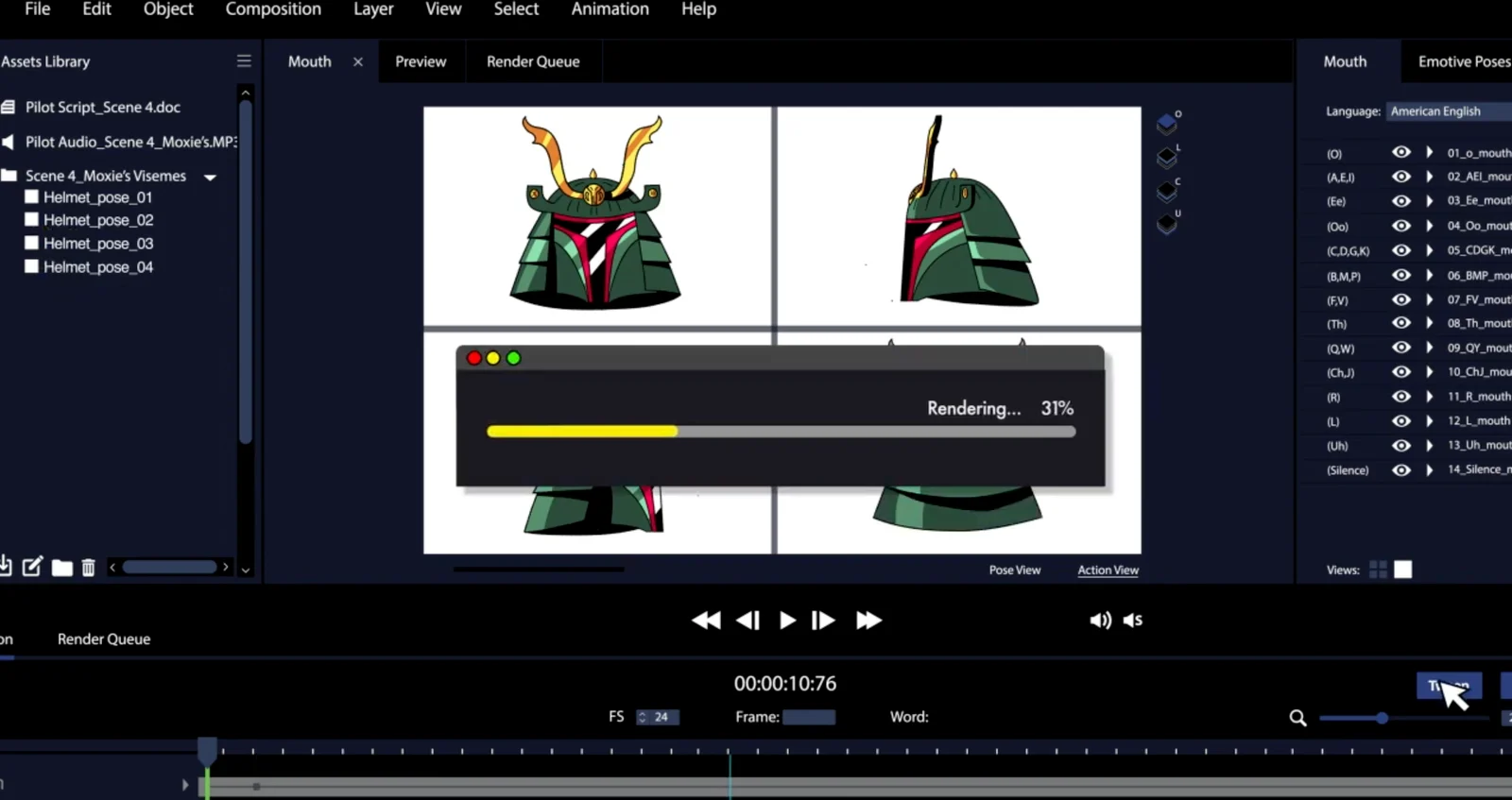 UNOMi 3D Animation 07