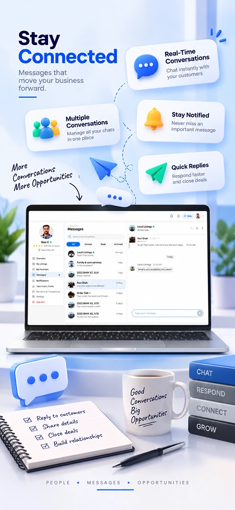 Manage products and listings