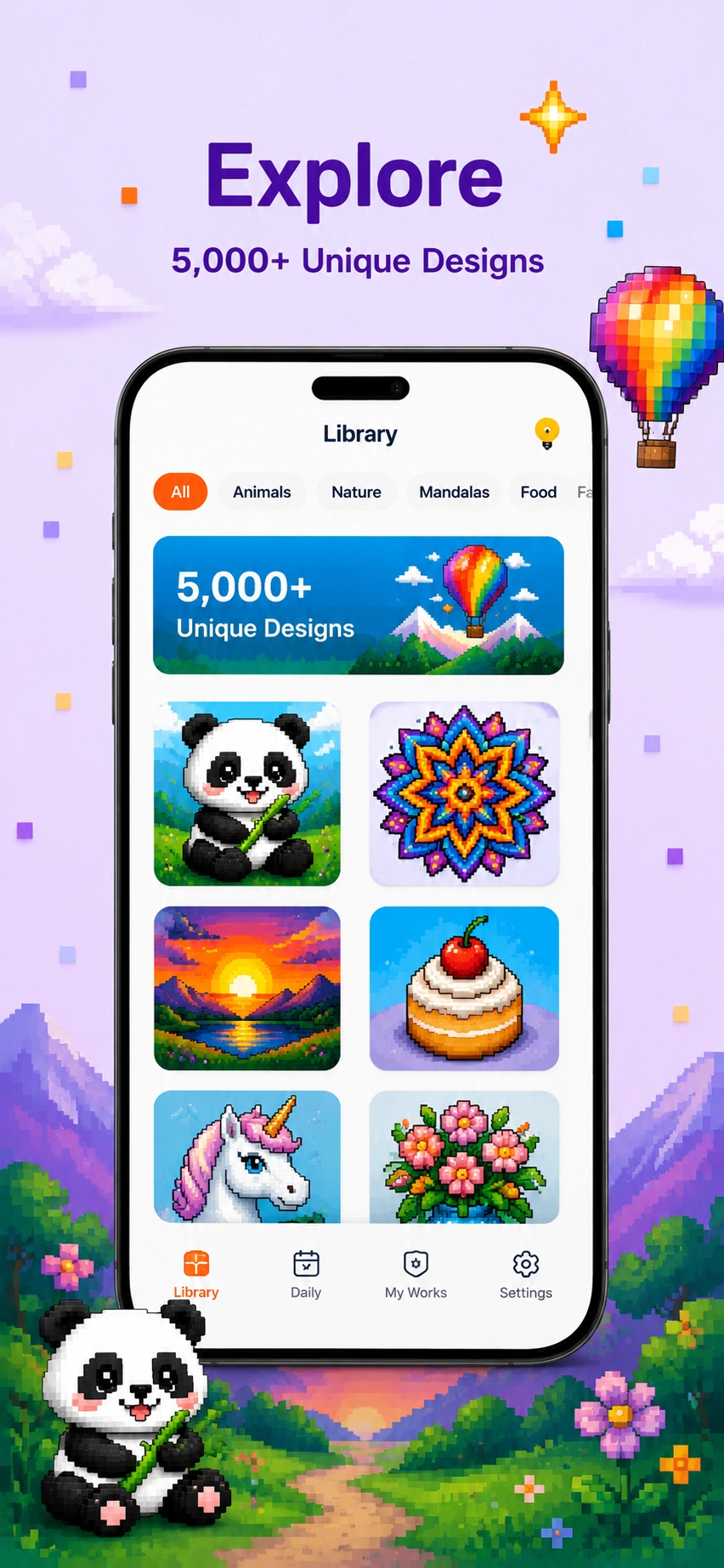 Pixel Colour app paint bucket and hint tools