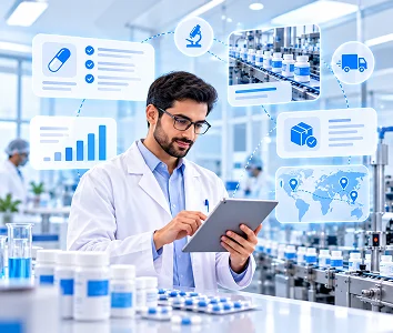 Pharmaceutical industry using digital healthcare solutions