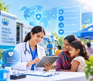 Public health organizations using digital healthcare technology