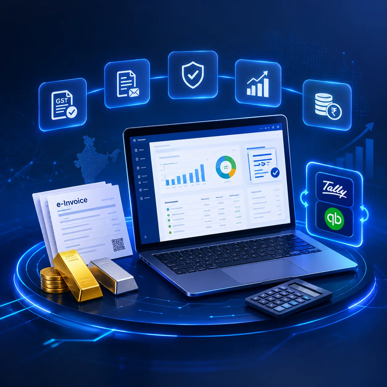 GST-ready accounting software for bullion businesses