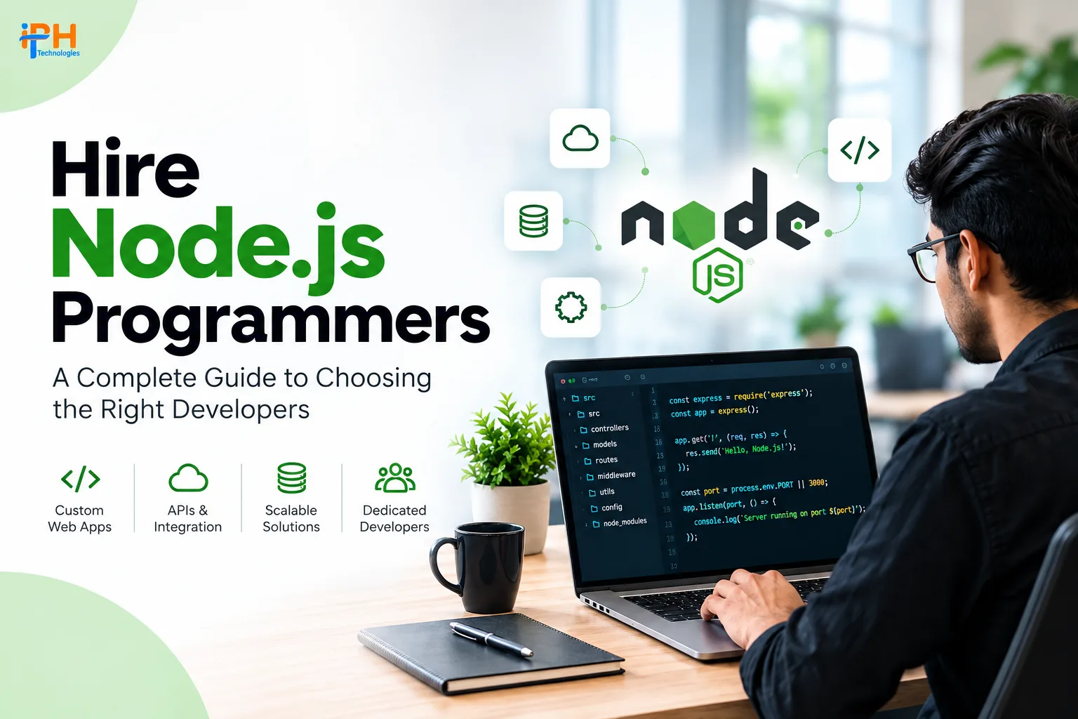 Hire node.js programmers