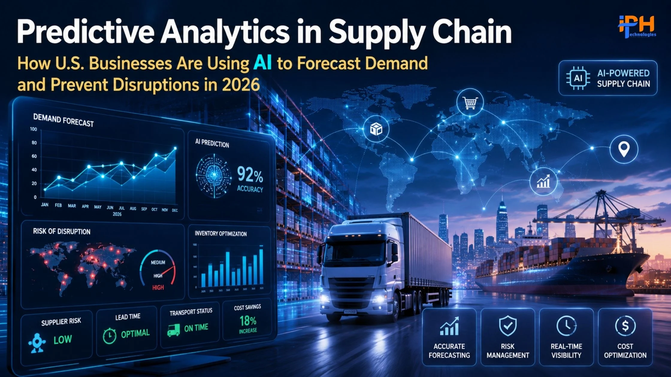 Predictive Analytics in Supply Chain: How U.S. Businesses Are Using AI to Forecast Demand and Prevent Disruptions in 2026