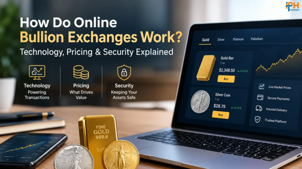 How Do Online Bullion Exchanges Work? Technology, Pricing & Security Explained